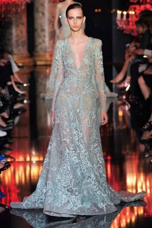 Elie Saab Fall 2014 couture collection